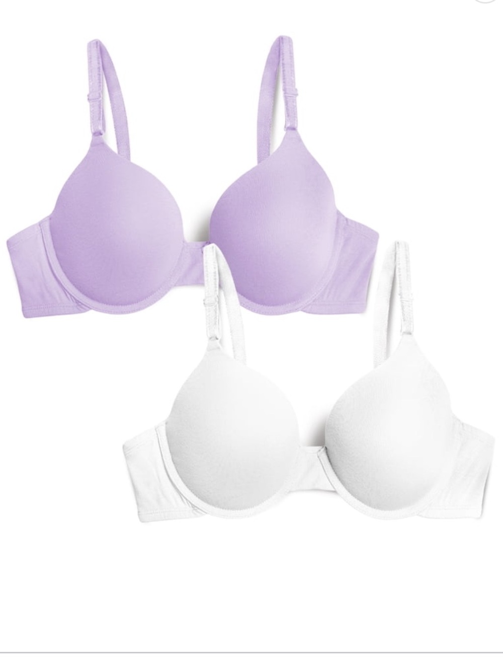 Fruit Of The Loom| Lilac & White Everyday T-Shirt Bras